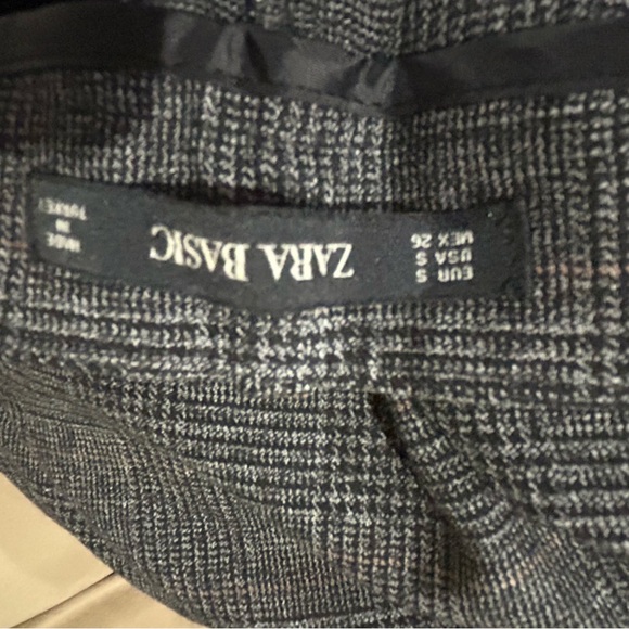 Zara plaid pattern pants - Picture 3 of 3